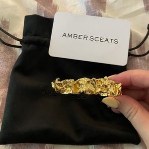 Amber Sceats Emery Bracelet-24k gold plated